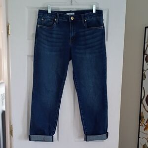 STS Darren Roll Cuffed Girlfriend Jeans, 31